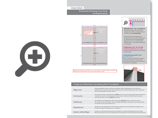 Product Bild brosch__re_mit_pur-klebebindung__endformat_din_a8__124-seitig